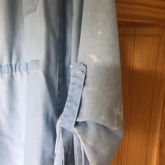 Kenneth Cole Long Denim Shirt/Coverup - Picture 5 of 7